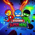 Stickman Super Hero Lute contra super-heróis Stickman