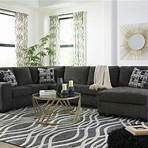 Rent Signature Design by Ashley Ballinasloe 3-Piece Sectional with Chaise- Smoke