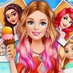 Barbie Wants to be a Princess Vista Barbie estilo princesa da Disney