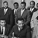 Kareem Abdul-Jabbar, Muhammad Ali, Jim Brown, and Bill Russell in Bill Russell: Legend (2023)