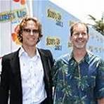 Ash Brannon and Chris Buck at an event for Surf's Up (2007)