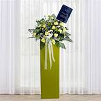 Bless Your Soul Condolence Mixed Flowers Green Stand in sgp | Gift Bless Your Soul Condolence Mixed Flowers Green Stand - FNP