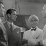 Alan Ladd, William Bendix, Lowell Gilmore, and Paul Singh in Calcutta (1946)