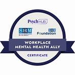 Workplace Mental Health Ally Certificate