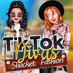 Tiktok Divas Shacket Fashion Vistas as celebridades do TikTok