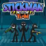 Stickman Team Return Lute contra inimigos e avance níveis