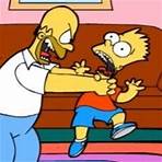 Bart Simpson Saw Game O Boneco Billy, prendeu Bart na escola e nã