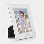 Engraved Lenox "Devotion" Wedding 5x7 Picture Frame
