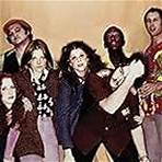 John Belushi, Dan Aykroyd, Chevy Chase, Jane Curtin, Garrett Morris, Laraine Newman, and Gilda Radner in Saturday Night Live (1975)