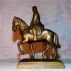 Statue de Bonaparte à cheval en laiton