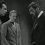 Boris Karloff, Melvyn Douglas, and Raymond Massey in The Old Dark House (1932)