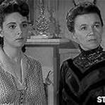 Laurie Carroll and Jeanette Nolan in Tales of Wells Fargo (1957)