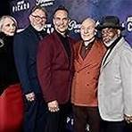 Jonathan Frakes, Gates McFadden, LeVar Burton, Patrick Stewart, and Todd Stashwick in Star Trek: Picard (2020)