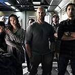 Jason Statham, Cliff Curtis, Bingbing Li, Page Kennedy, and Ruby Rose in The Meg (2018)
