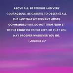 Joshua 1:7 - God Commissions Joshua