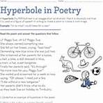 Hyperbole in Poetry This poem offers a fun, memorable example for students as they learn to interpret figurative language in works of poetry and literature.