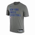 Nike Knicks On Court 23-24 Dri-fit Grey Practice T-Shirt