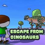 Escape from Dinosaurs ¡Escapa dos dinossauros que te atacam!