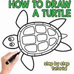 How to Draw a Turtle - Step by Step Drawing Tutorial