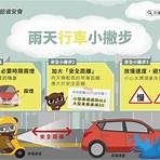 雨天行車安全守則 (109年) | 懶人包 | 交通安全入口網
