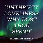 Sonnet 4: Unthrifty Loveliness, Why Dost Thou Spend