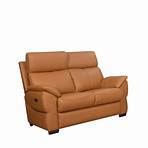 Amano 2 Seater Recliner Sofa, Half Leather