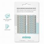 Disco Cogumelo para Caderno Inteligente Glitter Colorido Mimo - 35 mm - 20 Unids