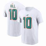 Tyreek Hill Miami Dolphins Nike Player Name & Number T-Shirt - White