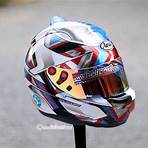Angelo Mouzouris Helmet by Casey Sturrock - Trading Paints