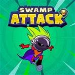 Titan Swamp Attack Ajude o Robin ou o Ciborgue a correr