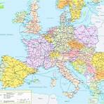 Schienennetz Karte von Europa