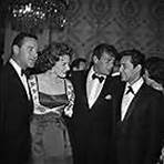 Maureen O'Hara, Tony Curtis, Jack Lemmon, and Sal Mineo