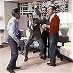 Frank Sinatra, Dean Martin, Sammy Davis Jr., and Joey Bishop in Ocean's Eleven (1960)