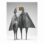 Lynn Chadwick "Winged Figures II" 1975 bronzo parzialmente lucidato Stima € 30.000 - 35.000 Venduto € 107.100