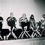 Directors Tobe Hooper, Wes Craven, Stuart Gordon, Rob Zombie and Eli Roth at the 2003 Mania Fest "Masters of Horror" panel.