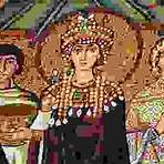 Empress Theodora, detail of a wall mosaic, 6th century; in the Church of San Vitale, Ravenna, Italy.