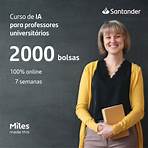 Fundação Santander Portugal oferece 2 000 bolsas de IA para professores universitários