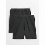 Buy Grey Classic School Shorts 2 Pack - 5 years | School shorts | Tu