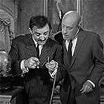 John Astin and Fred Clark in Feud in the Addams Family (1965)