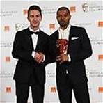Noel Clarke and Shia Lebouf at the British academy film awards.