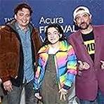 Kevin Smith, Benh Zeitlin, and Devin France at an event for The IMDb Studio at Acura Festival Village (2020)
