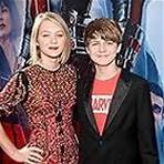 Ty Simpkins and Ryan Simpkins at an event for Ant-Man (2015)