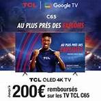 Offre de Remboursement TCL : Jusqu’à 200€ Remboursés sur TV C65