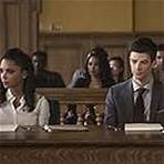 Danielle Nicolet, Danielle Panabaker, Grant Gustin, and Candice Patton in The Flash (2014)