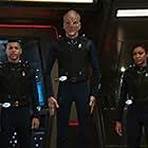 Wilson Cruz, Doug Jones, and Sonequa Martin-Green in Star Trek: Discovery (2017)