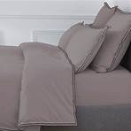 Pure White Percale Lavée · Cocoa · Finition Black