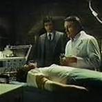 Robert Vaughn, Robert Perault, and David Selby in Doctor Franken (1980)