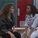 Leanna Creel and Lark Voorhies in Saved by the Bell (1989)