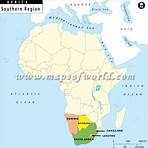 Map of Southern Africa Southern Africa Map