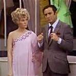 Pamela Austin and Joey Bishop in Rowan & Martin's Laugh-In (1967)
